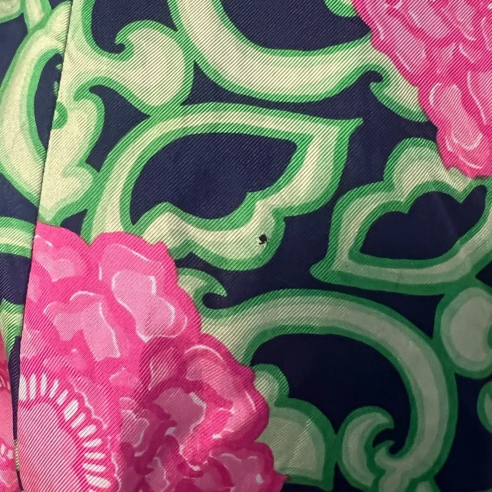 Lilly Pulitzer Short Sleeve Floral Print Dress - Picture 10 of 10